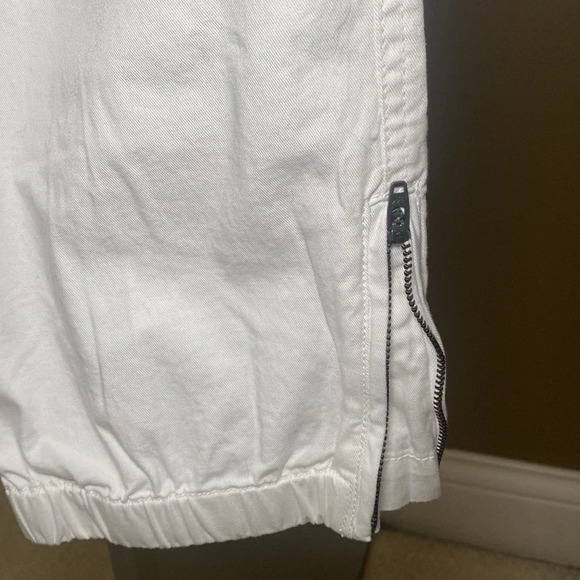 Sanctuary Peace Trooper white cropped pants, women’s 32 waist. NWT - Picture 3 of 6